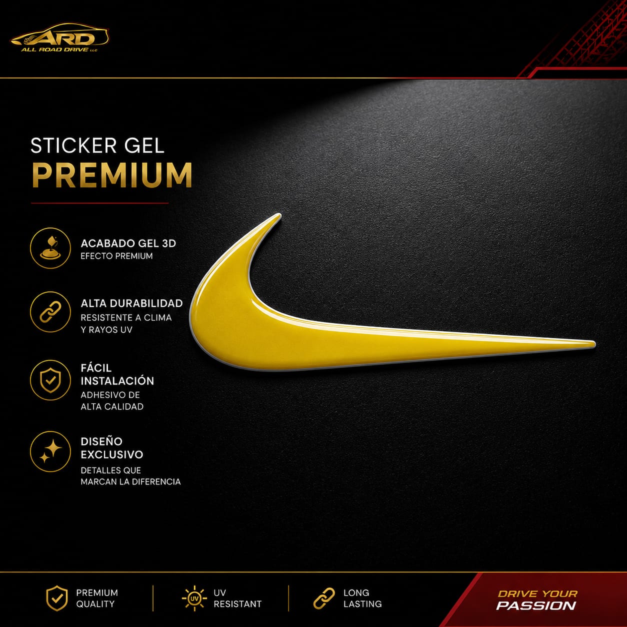 Nike Gel Sticker