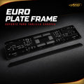 Euro Plate Frame