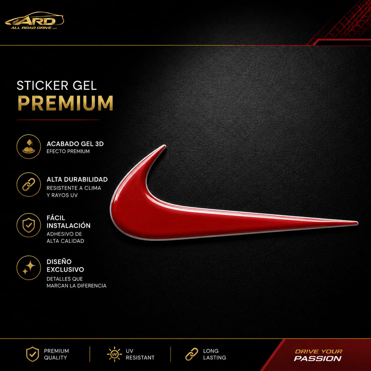 Nike Gel Sticker
