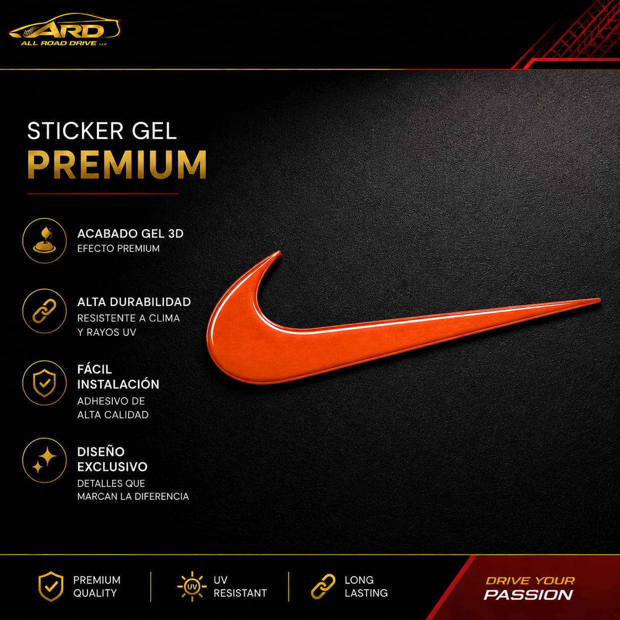 Nike Gel Sticker