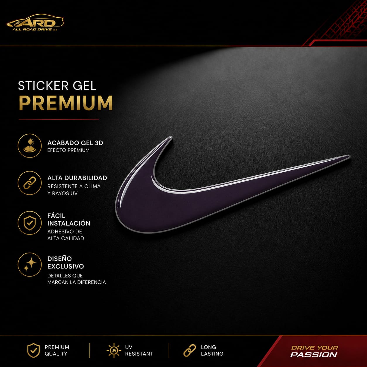Nike Gel Sticker